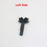 Front Bumper Headlight Washer Cover Cap + Head Lamp Washer Nozzle Spray