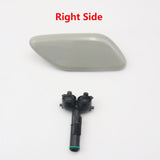 Front Bumper Headlight Washer Cover Cap + Head Lamp Washer Nozzle Spray