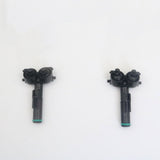 Front Bumper Headlight Washer Cover Cap + Head Lamp Washer Nozzle Spray