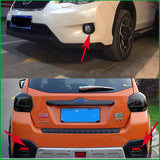 For Subaru XV 2012 2013 2014 2015 ABS Car Front Or Rear Bumper Fog Lamp light Frame Cover Sticker Trim Car Styling Auto Parts