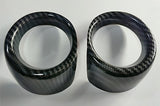 For Subaru XV 2012 2013 2014 2015 ABS Car Front Or Rear Bumper Fog Lamp light Frame Cover Sticker Trim Car Styling Auto Parts