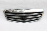 Replacement Accessories Auto Front Bumper Mesh Grille Parts Suitable for Mercedes Benz S Class W221 2010-2013 S600 Silver Black