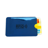 7Pcs Anti Rfid Wallet Blocking Reader Lock Bank Card Holder Id Bank Card Case Protection Metal Credit NFC Holder Aluminium