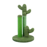 Cute Cactus Pet Cat Tree Toys with Ball Scratcher Posts for Cats Kitten Climbing Tree Cat Toy Protecting Furniture Fast Delivery