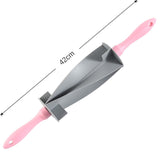 Upspirit Stainless Steel Rolling Cutter for Making Croissant Bread Wheel Dough Pastry Knife Wooden Handle baking Kitchen Knife