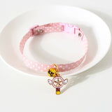 Kitten Collar with Bell Cut Cat Collars Breakaway Adjustable Cats Collar Puppy Collar Pet Supplies Collier Pour Chat for Kittens