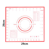 Kitchen Accessories Silicone Baking Mats Sheet Pizza Dough Non-Stick Maker Holder Pastry Cooking Tools Kitchen Utensils Gadgets