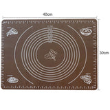Silicone Non-stick Silicone Thickening Mat Rolling Dough Liner Pad Pastry Cake Bakeware Paste Flour Table Sheet Kitchen Tools