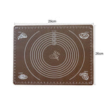 Silicone Non-stick Silicone Thickening Mat Rolling Dough Liner Pad Pastry Cake Bakeware Paste Flour Table Sheet Kitchen Tools