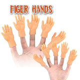 2/10 pcs/set Screepy Halloween Mini Finger Hands Tiny Left Right Hand for Game Party Costume M09