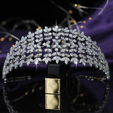 HADIYANA Cute Bridal Hair Tiara for Bride