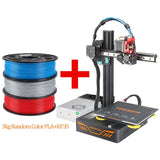 KingRoon KP3S 3D Printer Upgraded Motherboard High Precision Printing 3d printer Kit TMC2225 Driver Touch Screen 180*180*180mm