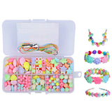 1200pcs DIY Handmade Beaded Children's Toy Creative Loose Spacer Beads