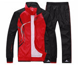 New Men's Set Spring Autumn Men Sportswear 2 Piece Sport Suit Jacket+Pant Sweatsuit Men Clothing basketball Tracksuit Set