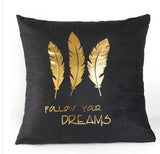 White Brozing Gold Cushion Love Lips Geometric Cushions Christmas Decorations For Home Decorative Pillow Sofa Throw Pillow