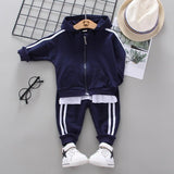 Baby Boys Clothing Set Striped Kids Clothes Toddler Boy Clothing Kids Boys Costume 2020 autumn Outfits classic style