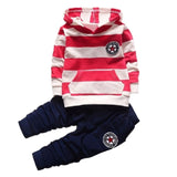 Baby Boys Clothing Set Striped Kids Clothes Toddler Boy Clothing Kids Boys Costume 2020 autumn Outfits classic style