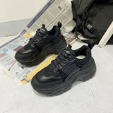 Women's Breathable Thick Platform Running Shoes