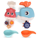 1pcs Swimming Water Toys Summer Water Play Game Baby Bath Toys Bathroom Faucet Shower Electric Water Spray Toys For Children