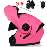 New Flip Up Motorcycle Helmet Motorbike Modular Dual Lens Motocross Moto Helmet Crash Full Face Helmets Casco Moto Casque