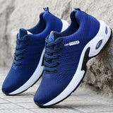 Vulcanized Shoes Male Sneakers Fashion Summer Air Mesh Breathable Wedges Sneakers For Men Plus Size erf56