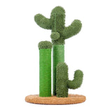 Cute Cactus Pet Cat Tree Toys with Ball Scratcher Posts for Cats Kitten Climbing Tree Cat Toy Protecting Furniture Fast Delivery