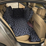 CAWAYI KENNEL Dog Carriers Waterproof Rear Back Pet Dog Car Seat Cover Mats Hammock Protector with Safety Belt