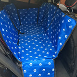 CAWAYI KENNEL Dog Carriers Waterproof Rear Back Pet Dog Car Seat Cover Mats Hammock Protector with Safety Belt