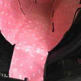 CAWAYI KENNEL Dog Carriers Waterproof Rear Back Pet Dog Car Seat Cover Mats Hammock Protector with Safety Belt