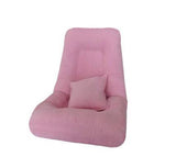Folding sofa chair tatami lazy sofa floor chair computer reading back soft seat bed with pillow Lounger Seat Pouf Japanese style - shopwishi 