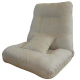 Folding sofa chair tatami lazy sofa floor chair computer reading back soft seat bed with pillow Lounger Seat Pouf Japanese style - shopwishi 