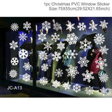 Merry Christmas Wall Stickers Window Glass Stickers Christmas Decorations For Home 2020 Christmas Ornaments Xmas New Year 2021