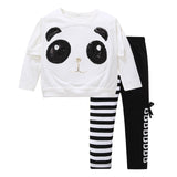 Toddler Girls Clothes Kids Autumn Winter T Shirt Pants Christmas Clothes Girls Printed Outfits Sport Suit Children Clothing set
