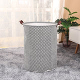 35cmx45cm Folding Drawstring Port Dirty Clothes Laundry Basket For Toy Clothing Storage Bucket Laundry Organizer
