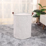 35cmx45cm Folding Drawstring Port Dirty Clothes Laundry Basket For Toy Clothing Storage Bucket Laundry Organizer