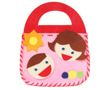 Non-Woven Fabric DIY Handbag Children Craft Toy Mini Bag Non-woven Cloth Colorful Handmade Bag Cartoon Animal Children Handbags