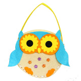 Non-Woven Fabric DIY Handbag Children Craft Toy Mini Bag Non-woven Cloth Colorful Handmade Bag Cartoon Animal Children Handbags