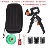 Garden Grafting Pruner Grafting Set Kit Farming Fruit Tree Pruning Shears Scissor Vaccination Plant Fruit Tree Cutting Machine