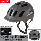 New Batfox Bicycle Helmet for Adult Men Women MTB Bike Mountain Road Cycling Safety Outdoor Sports Safety Helmet