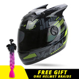 Motorcycle Helmet Women Moto Helmet Moto Ear Helmet Personality Full Face Motor Helmet