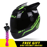 Motorcycle Helmet Women Moto Helmet Moto Ear Helmet Personality Full Face Motor Helmet