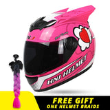 Motorcycle Helmet Women Moto Helmet Moto Ear Helmet Personality Full Face Motor Helmet