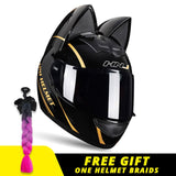Motorcycle Helmet Women Moto Helmet Moto Ear Helmet Personality Full Face Motor Helmet