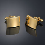 French shirt cufflink for mens Brand designer Cuffs link Button male Gold High Quality Luxury Wedding