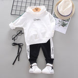 Spring Baby Casual Tracksuit Children Boy Girl Cotton Zipper Jacket Pants 2Pcs/Sets Kids Leisure Sport Suit Infant Clothing