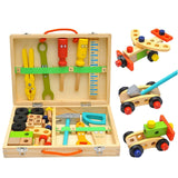 Montessori Wooden Assembling Chair for Children's Education