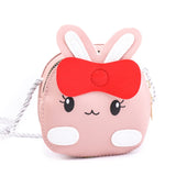 HAWSON Cute Child PU leather Shoulders Bags Multi-color Cartoon Animal Crossbody bags for Kids Wallets Pouch Bags