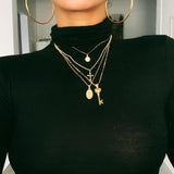 Gold Necklace 19072205