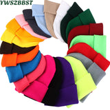 Beanie Winter for Women Men Boys Girls Crochet Skullies Hat Solid Color Unisex Autumn Knitted Beanies Cap Wild Accessories