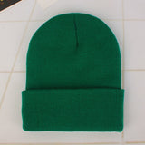 Beanie Winter for Women Men Boys Girls Crochet Skullies Hat Solid Color Unisex Autumn Knitted Beanies Cap Wild Accessories
